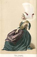1850, costume feminin de Basse-Normandie, Valogne.jpg